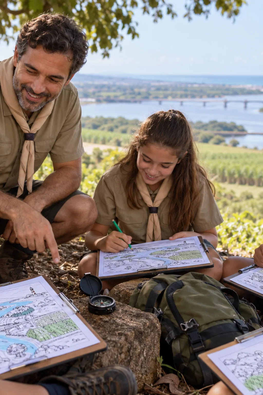 desenhos do mapa de Campos dos Goytacazes para colorir — exemplo criado na Desenhos pra Colorir