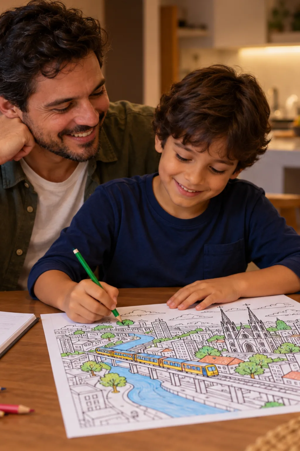 desenhos do mapa de Canoas para colorir — exemplo criado na Desenhos pra Colorir