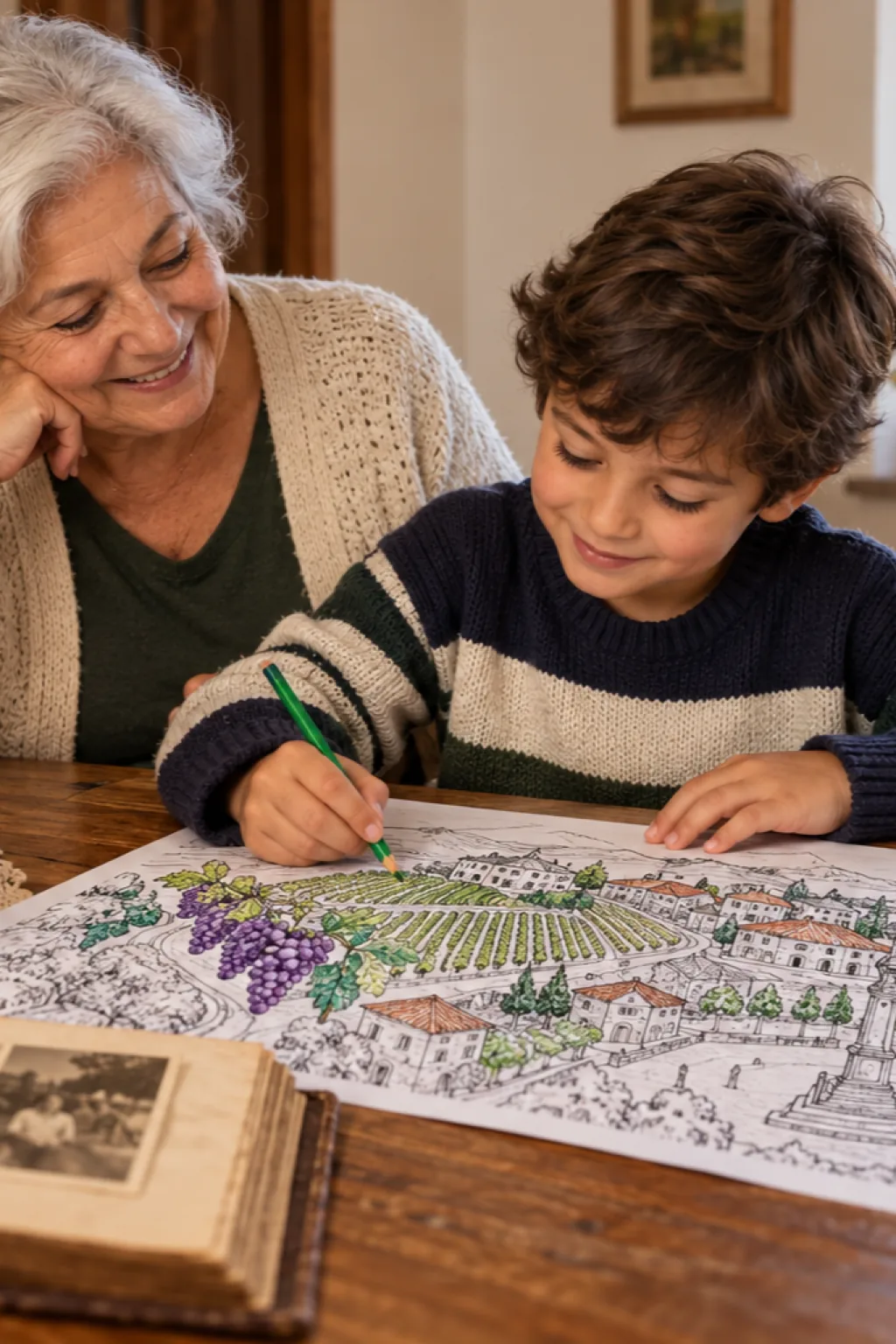 desenhos do mapa de Caxias do Sul para colorir — exemplo criado na Desenhos pra Colorir