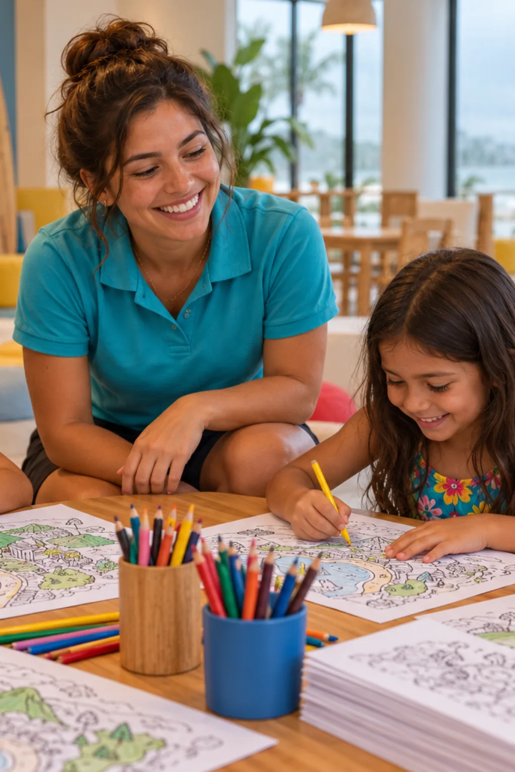 desenhos do mapa do Guarujá para colorir — exemplo criado na Desenhos pra Colorir