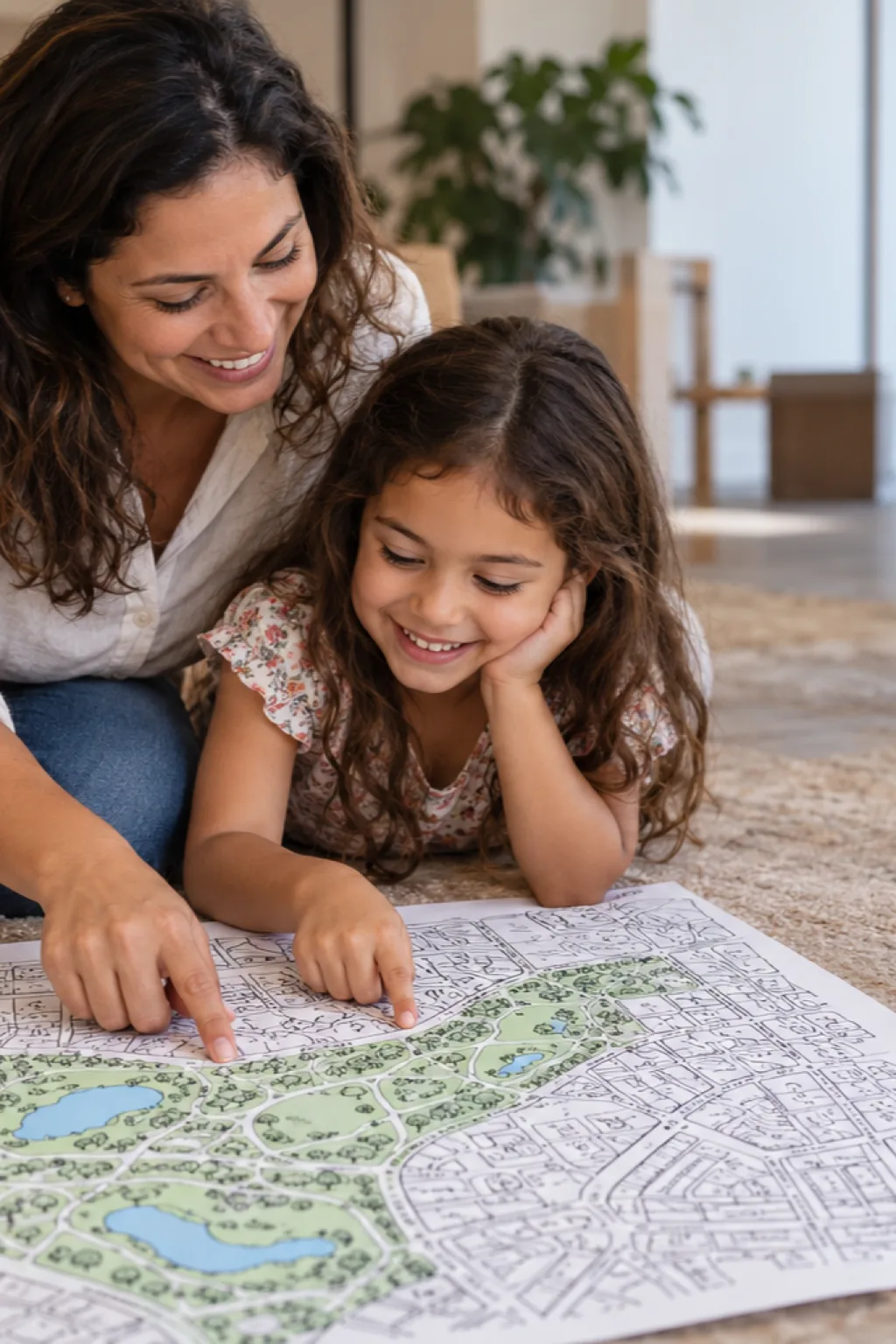 desenhos do mapa de Indaiatuba para colorir — exemplo criado na Desenhos pra Colorir