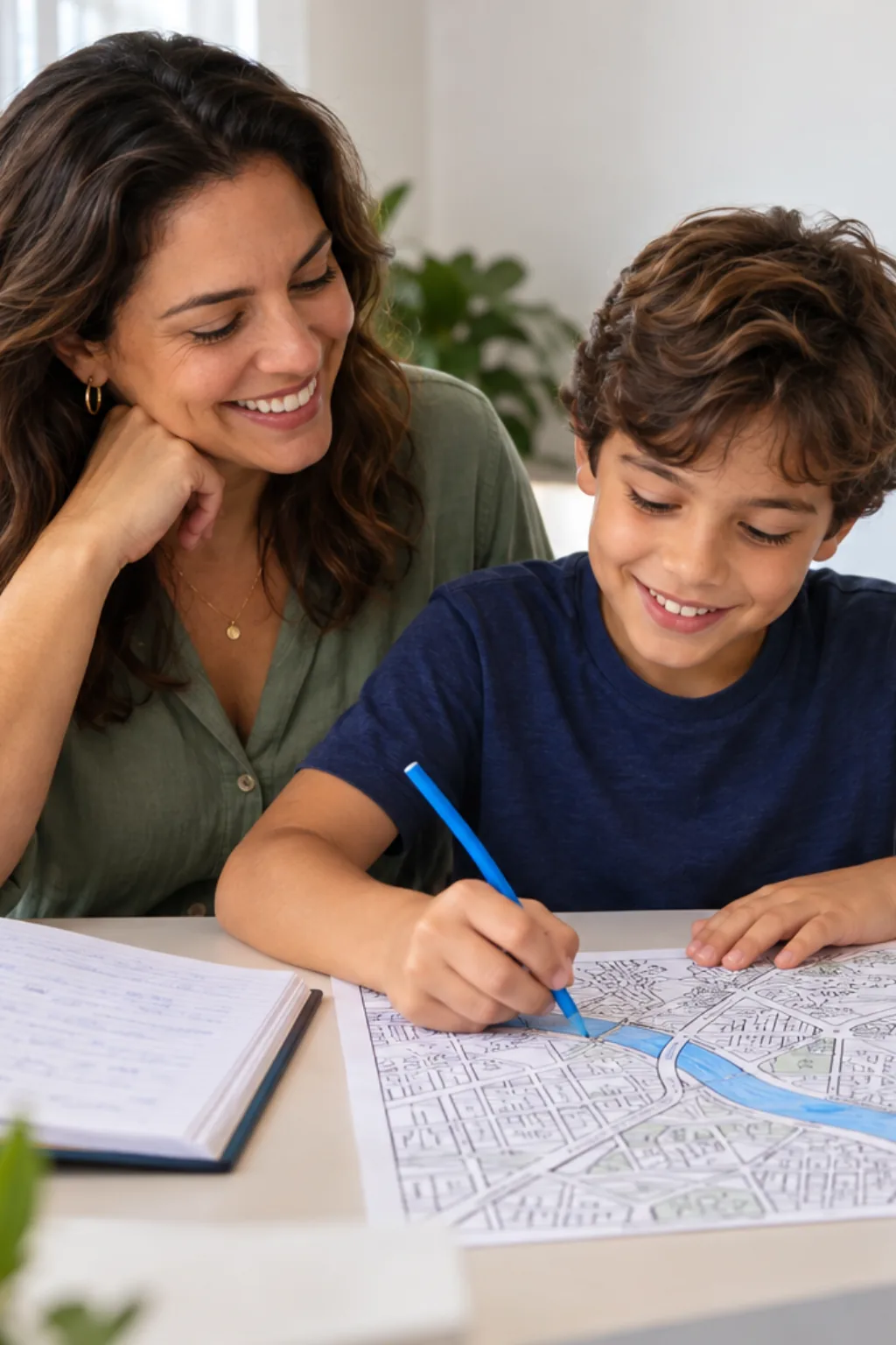 desenhos do mapa de Itaquaquecetuba para colorir — exemplo criado na Desenhos pra Colorir