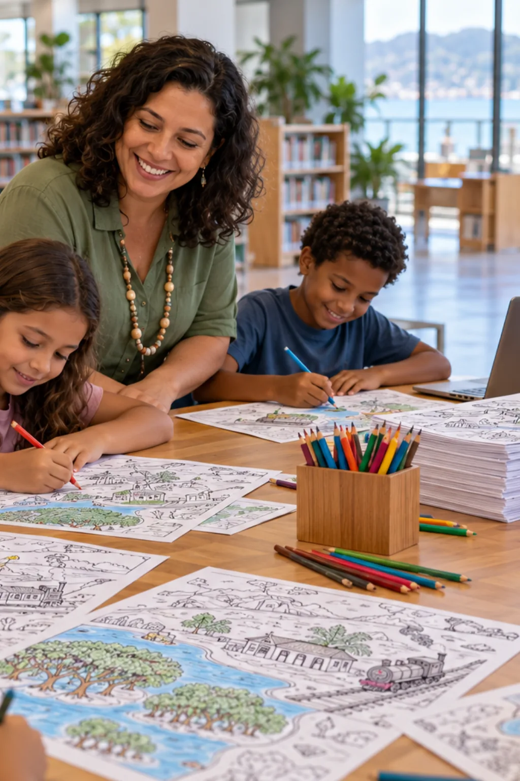 desenhos do mapa de Magé para colorir — exemplo criado na Desenhos pra Colorir