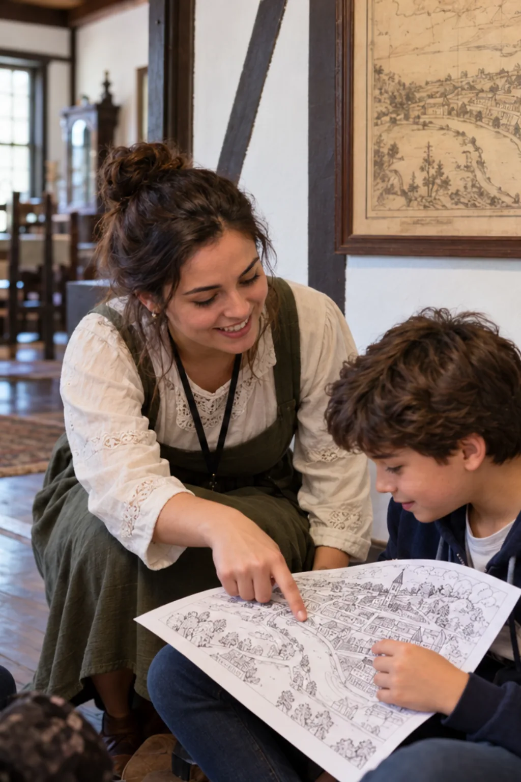 desenhos do mapa de Novo Hamburgo para colorir — exemplo criado na Desenhos pra Colorir