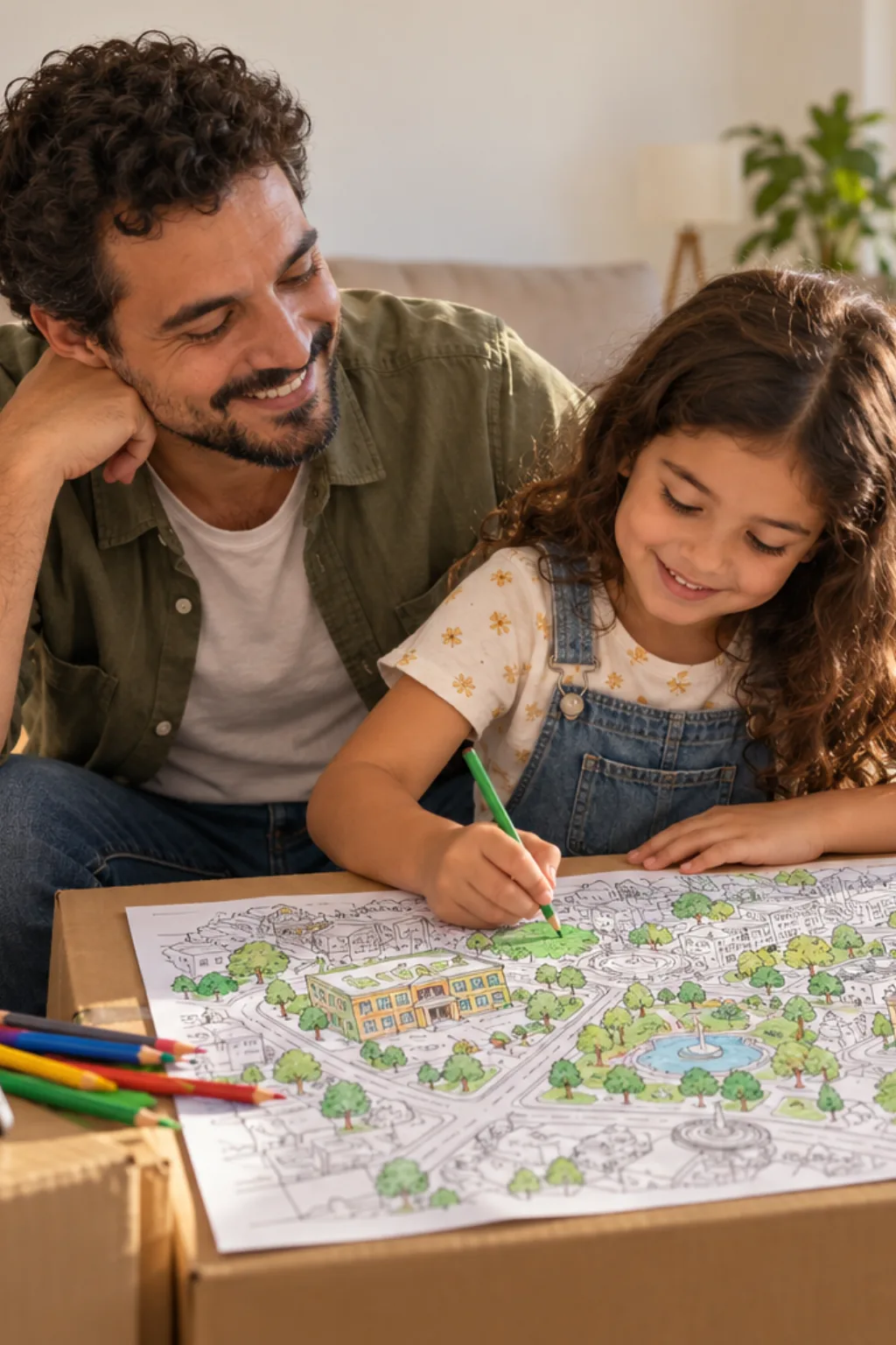 desenhos do mapa de Ribeirão Preto para colorir — exemplo criado na Desenhos pra Colorir