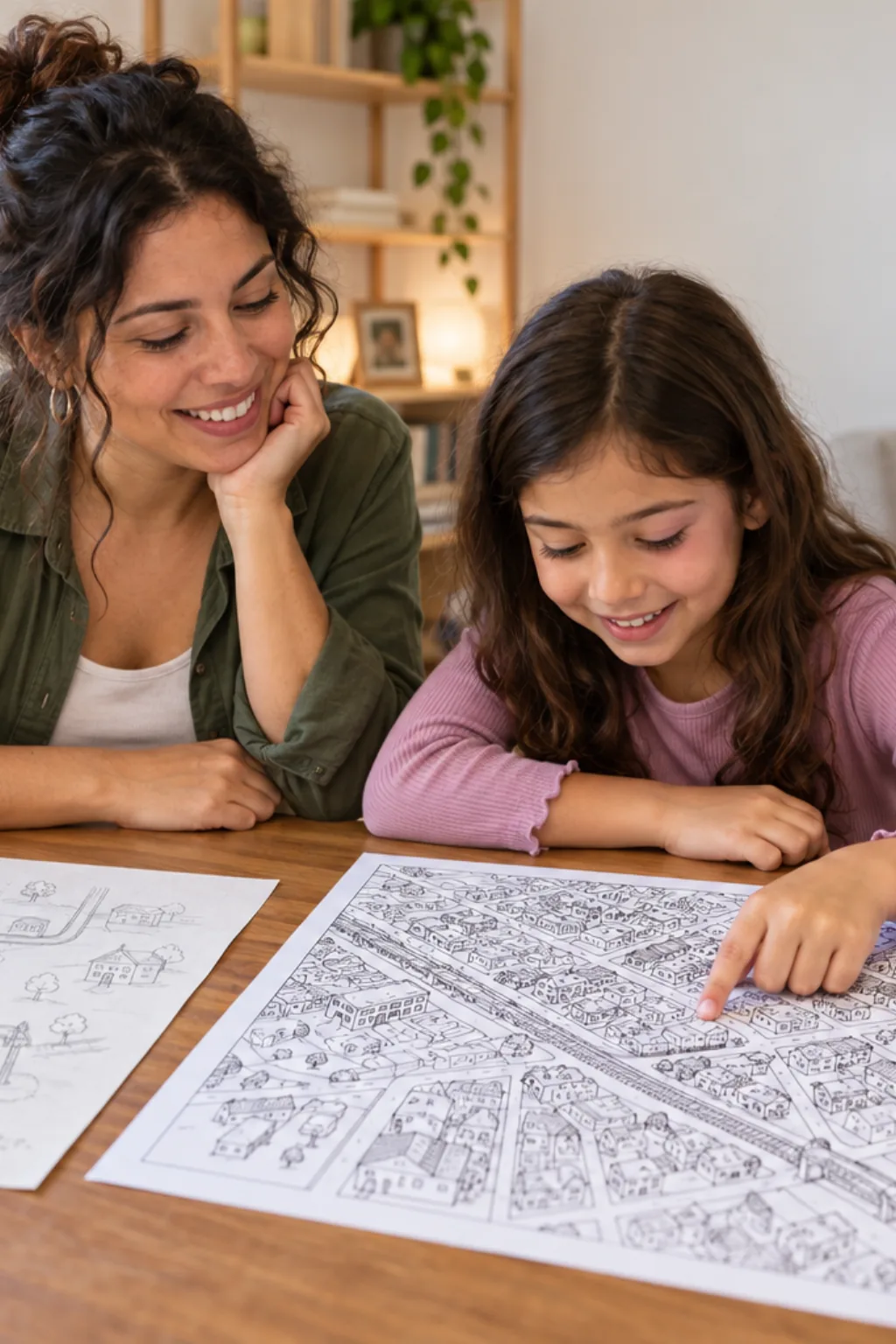 desenhos do mapa de São João de Meriti para colorir — exemplo criado na Desenhos pra Colorir