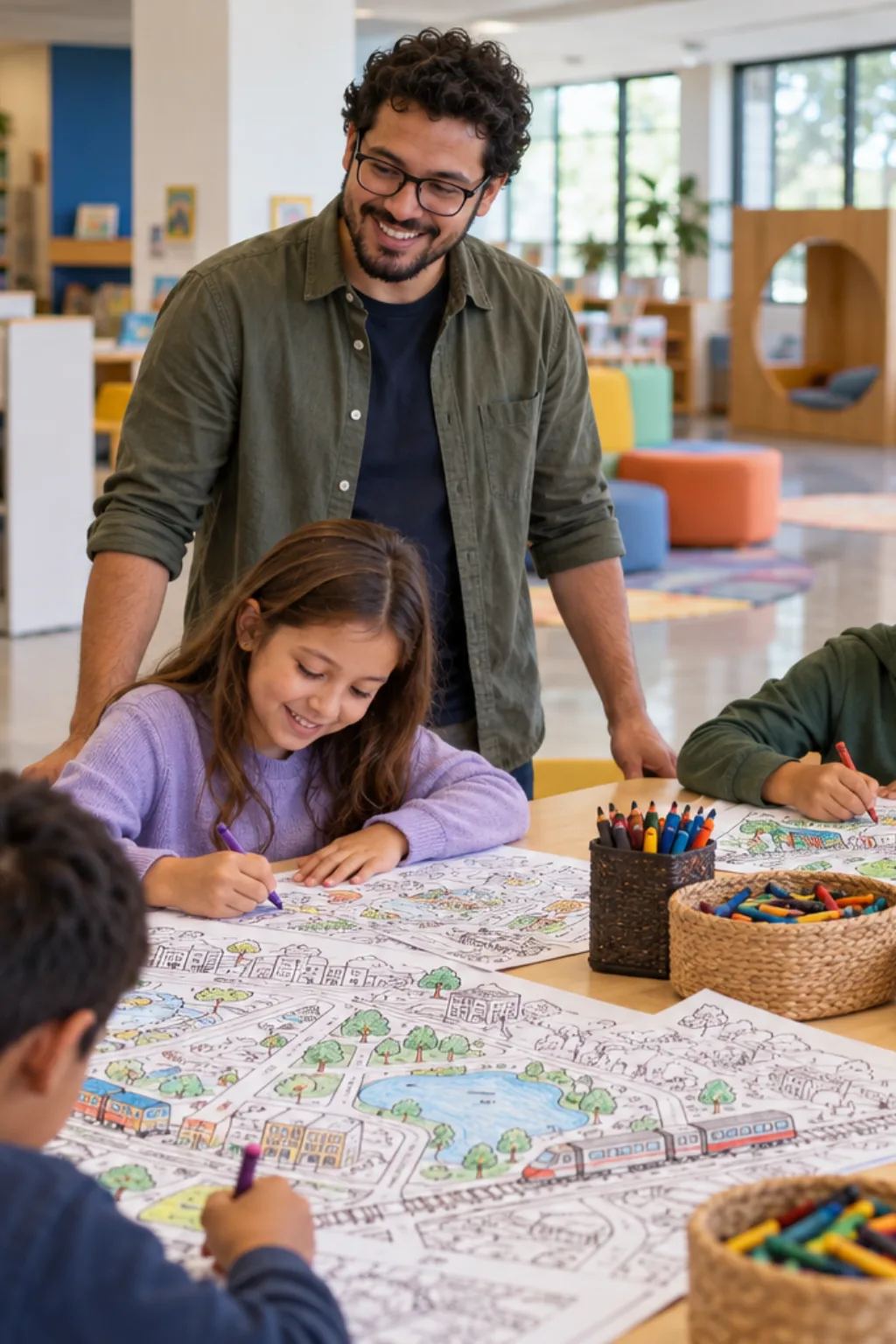 desenhos do mapa de Suzano para colorir — exemplo criado na Desenhos pra Colorir