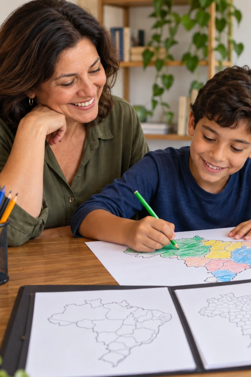 desenhos para colorir — exemplo criado na Desenhos pra Colorir
