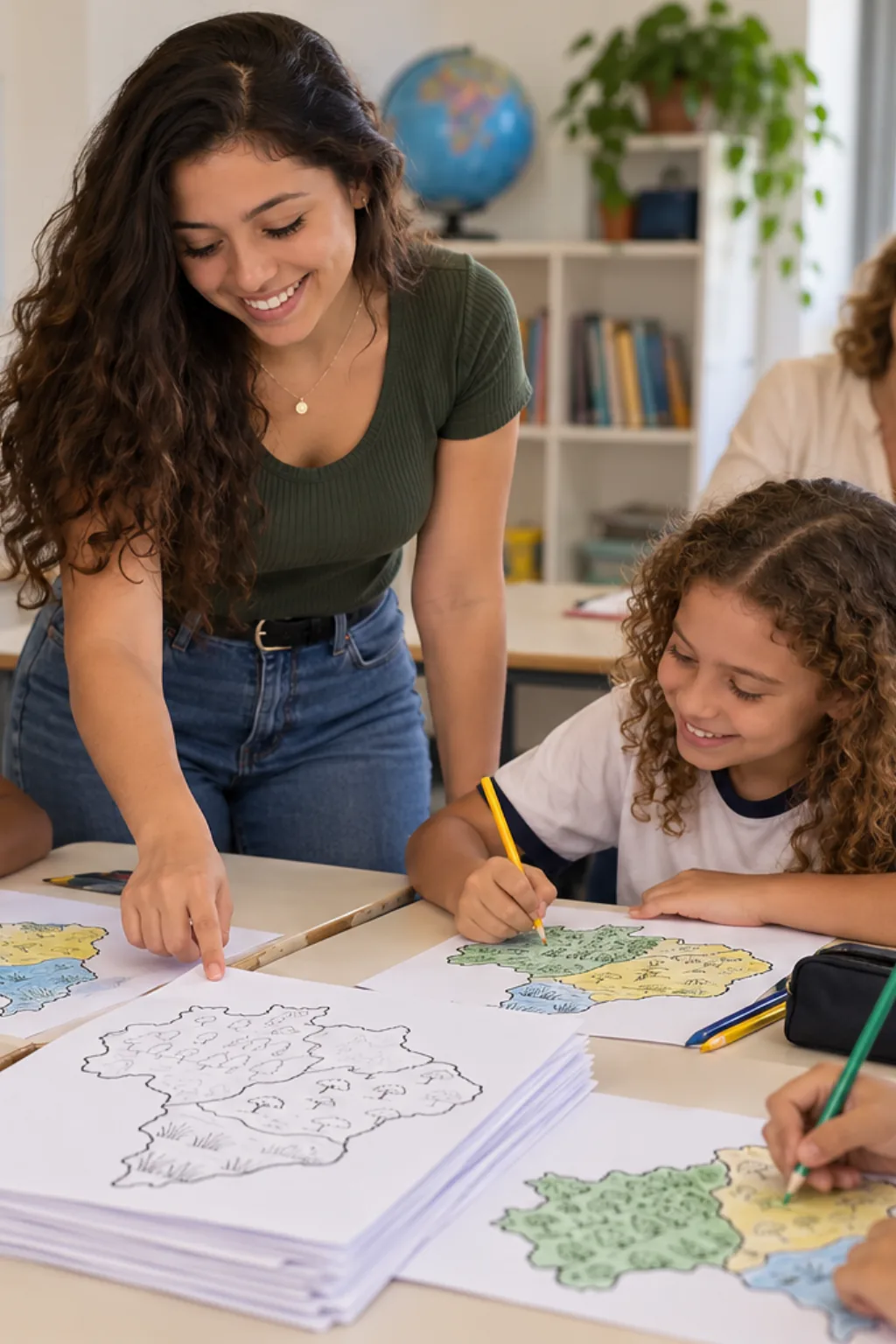 desenhos do mapa de Mato Grosso para colorir — exemplo criado na Desenhos pra Colorir