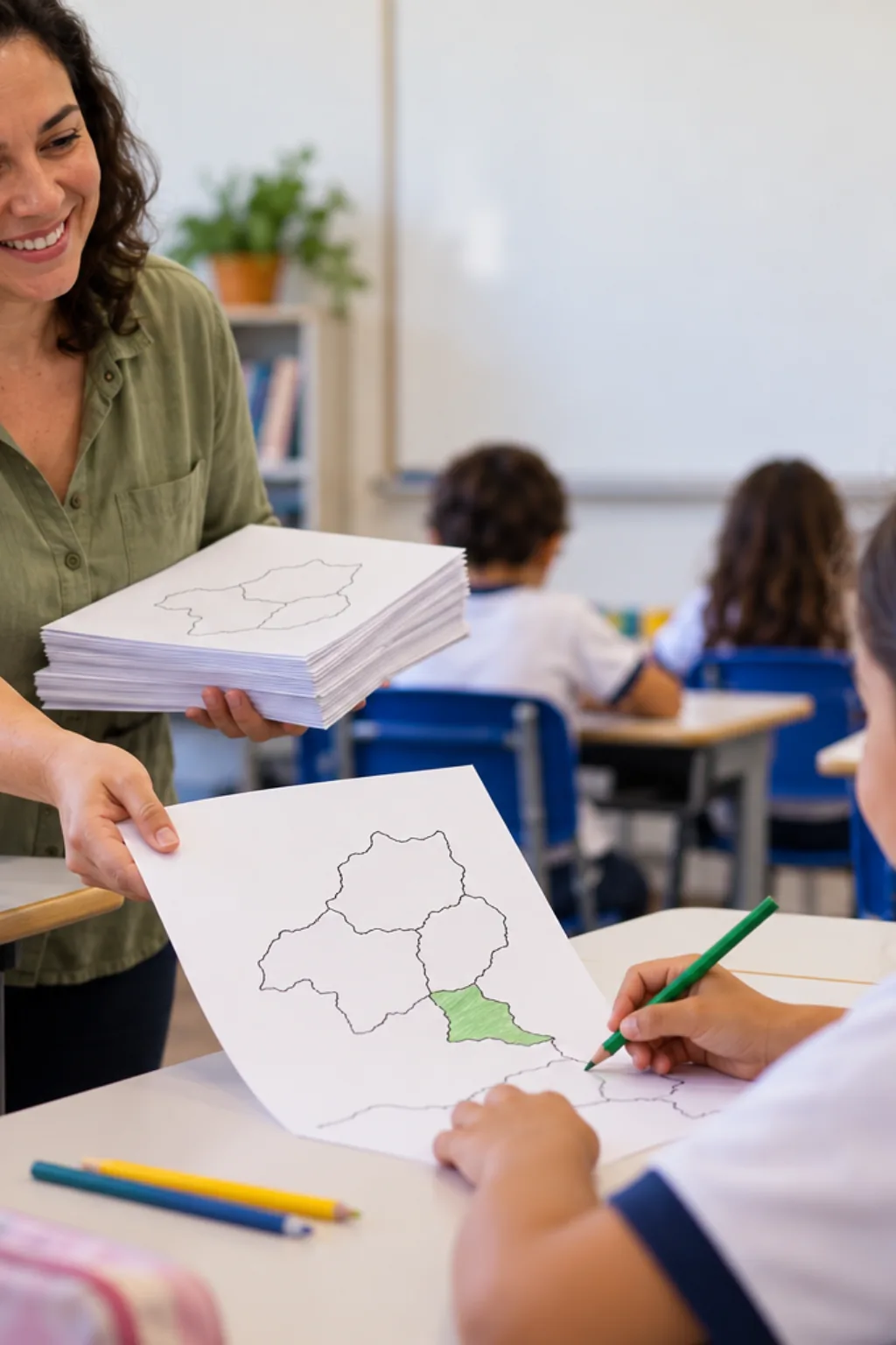 desenhos do mapa mudo da região Sudeste para colorir — exemplo criado na Desenhos pra Colorir
