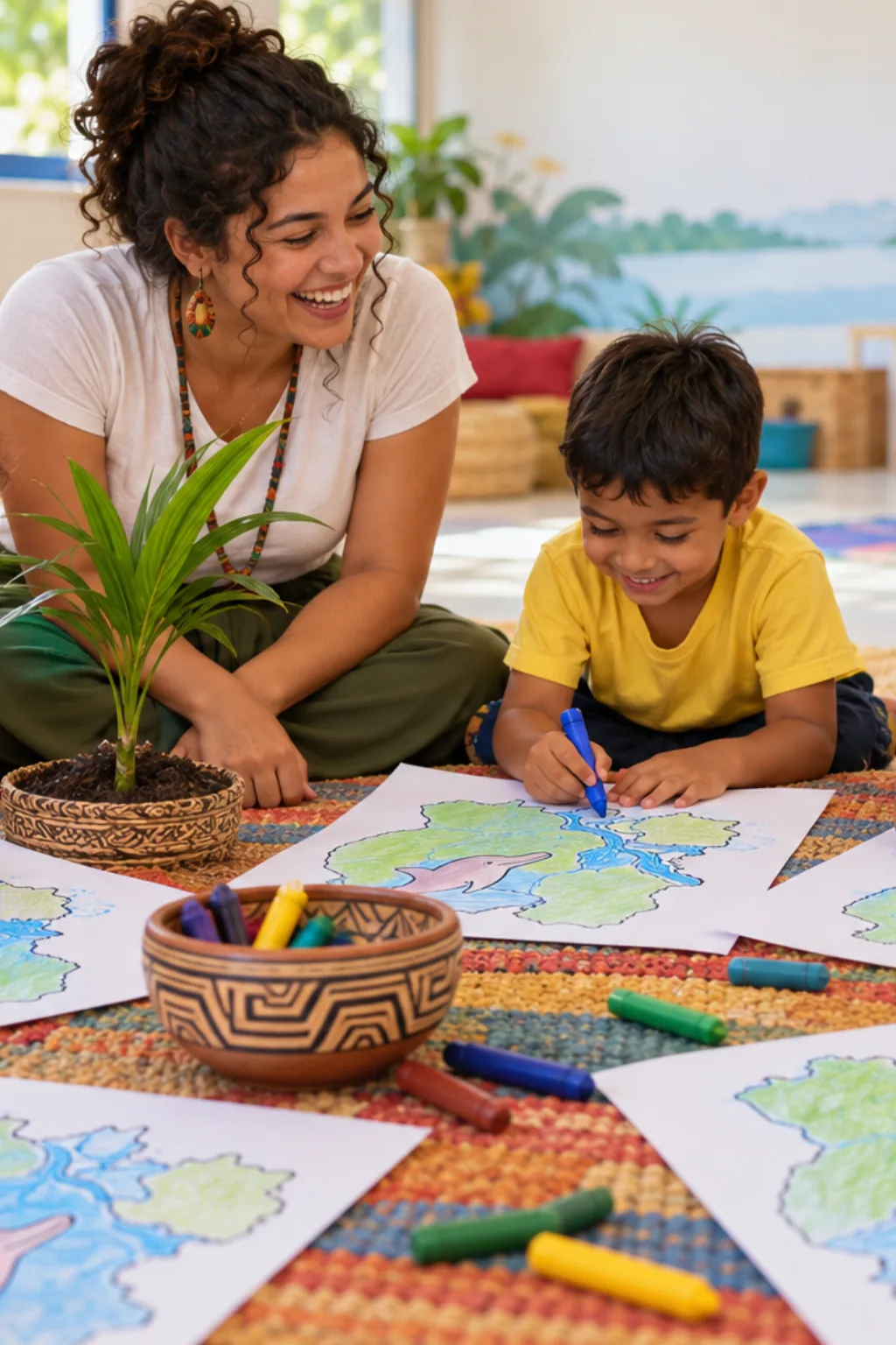 desenhos do mapa do Pará para colorir — exemplo criado na Desenhos pra Colorir