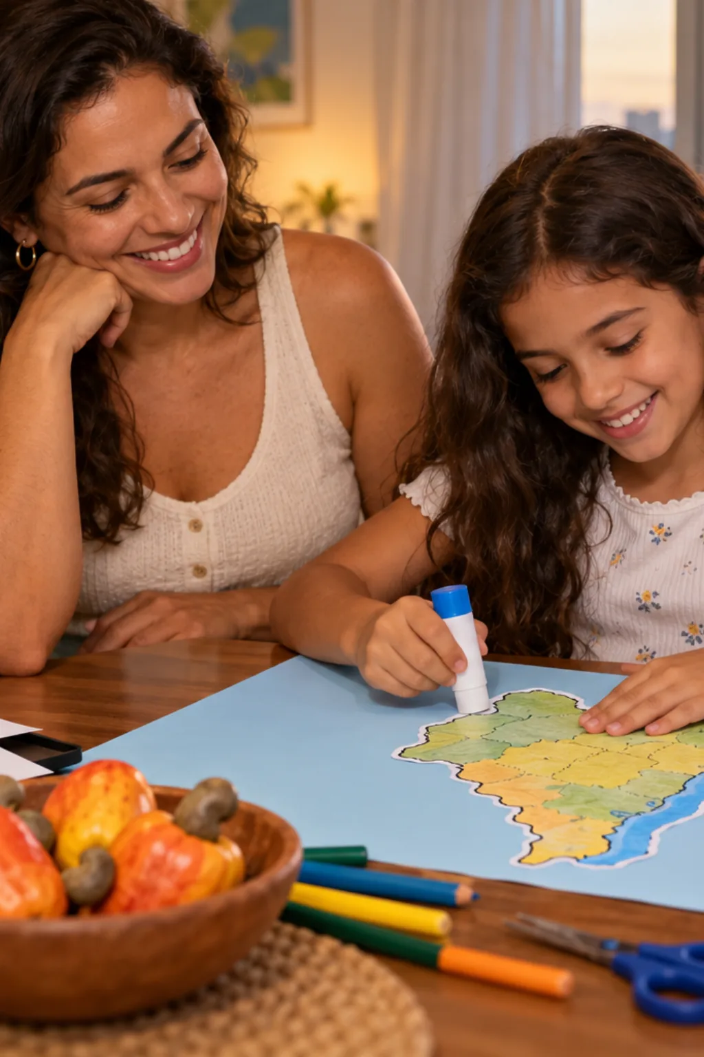 desenhos do mapa do Rio Grande do Norte para colorir — exemplo criado na Desenhos pra Colorir