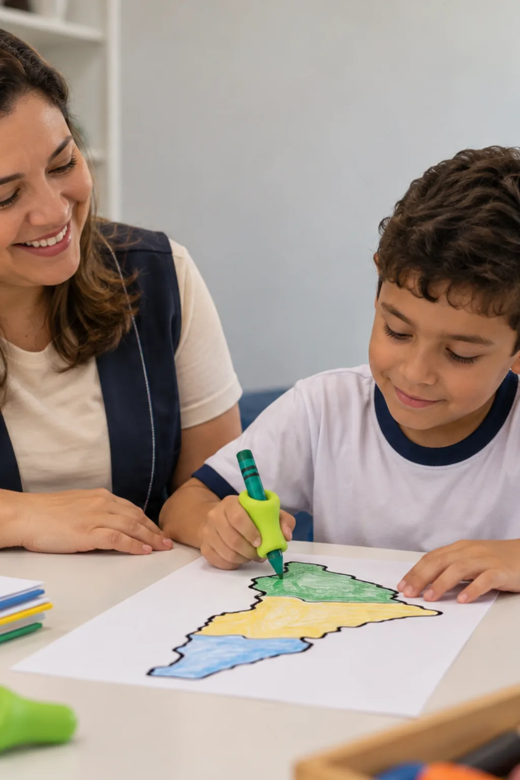 desenhos do mapa de Sergipe para colorir — exemplo criado na Desenhos pra Colorir