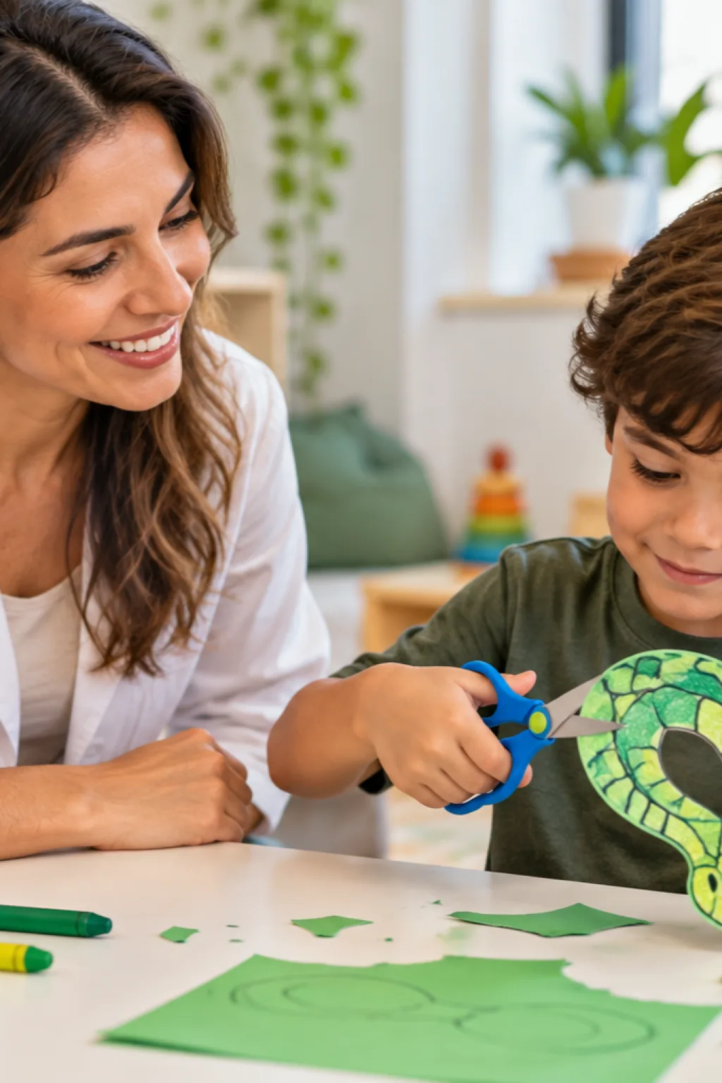 desenhos de máscaras de cobra para colorir — exemplo criado na Desenhos pra Colorir