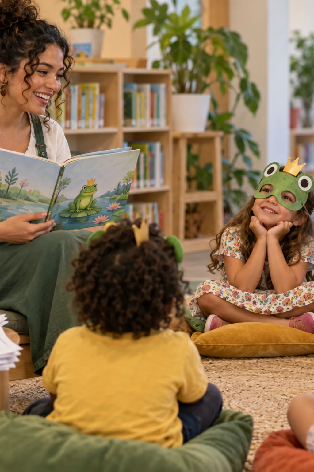 desenhos de máscaras de sapo para colorir — exemplo criado na Desenhos pra Colorir