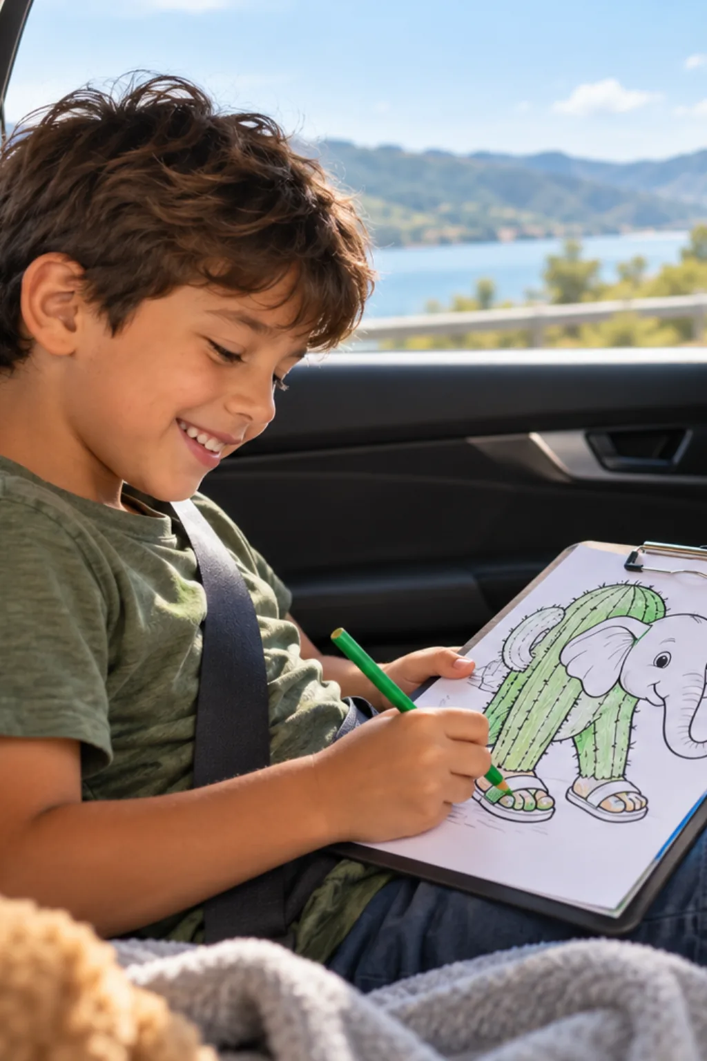 desenhos do Lirili Larila para colorir — exemplo criado na Desenhos pra Colorir