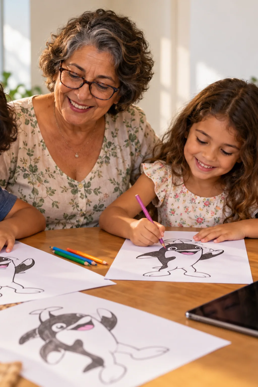 desenhos do Orcalero Orcala para colorir — exemplo criado na Desenhos pra Colorir