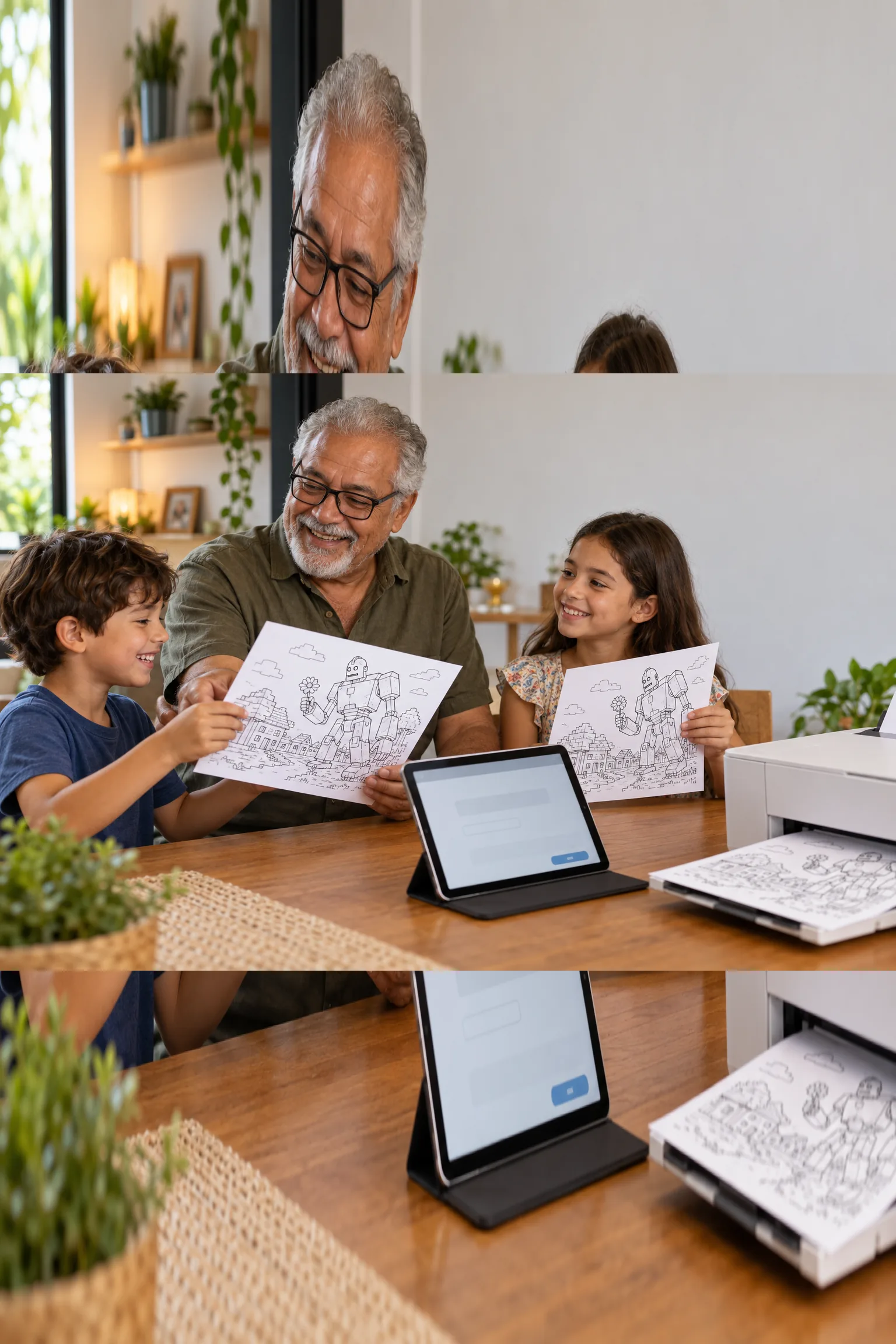 desenhos do Iron Golem do Minecraft para colorir — exemplo criado na Desenhos pra Colorir