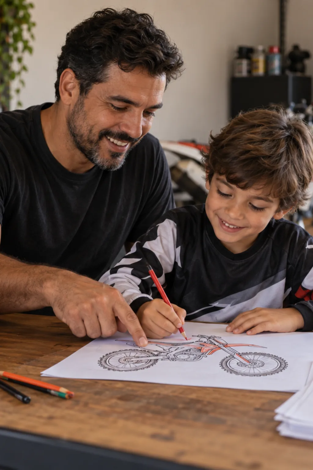desenhos para colorir — exemplo criado na Desenhos pra Colorir