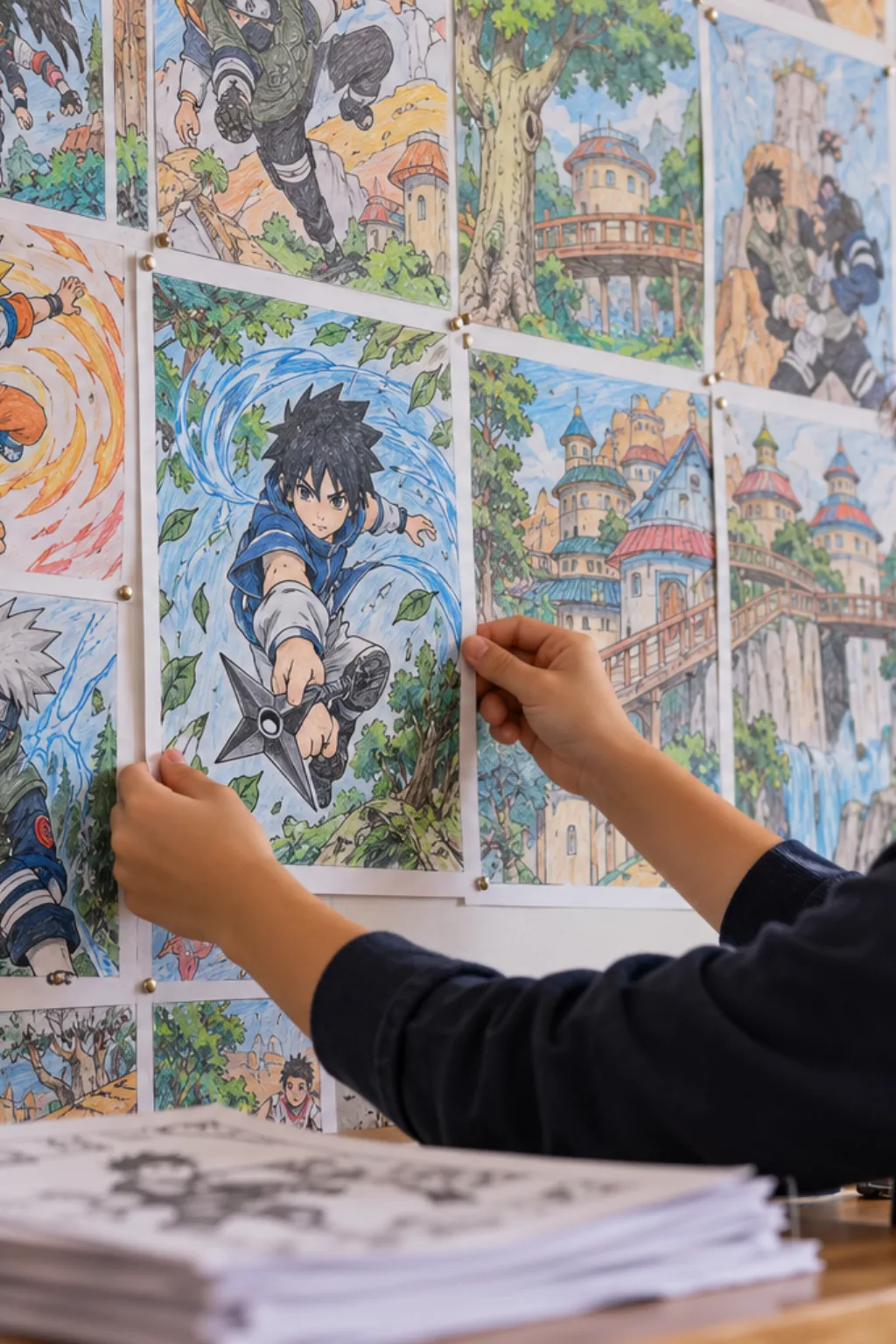 Desenhos do Naruto para Colorir - Depois