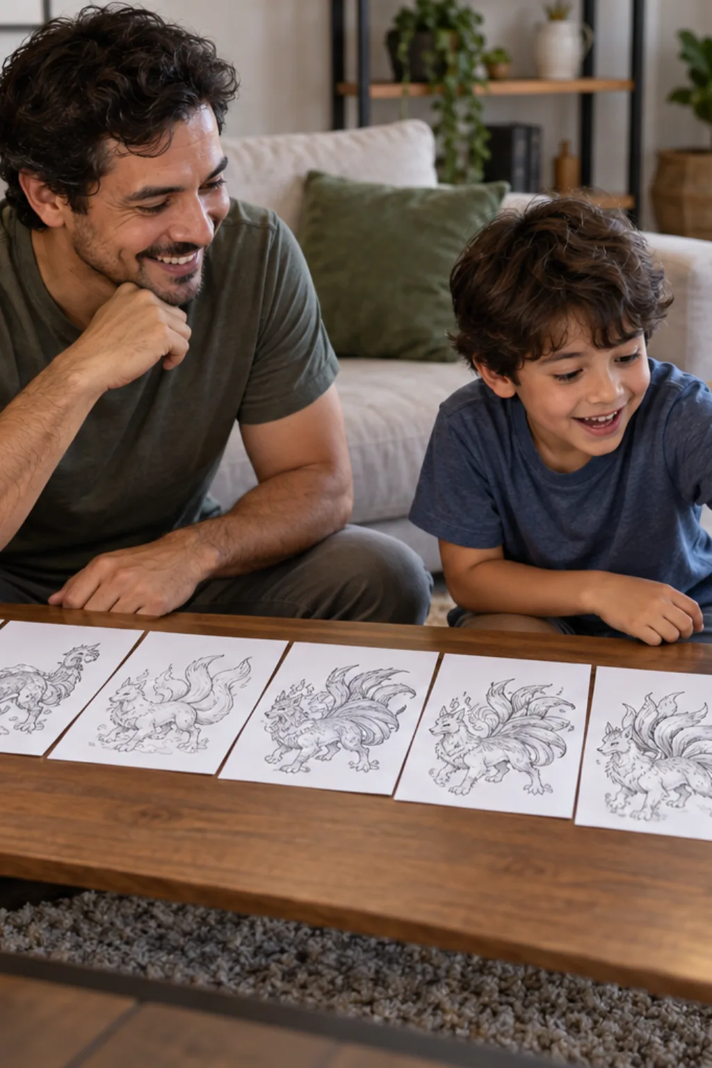 desenhos de bijus para colorir — exemplo criado na Desenhos pra Colorir