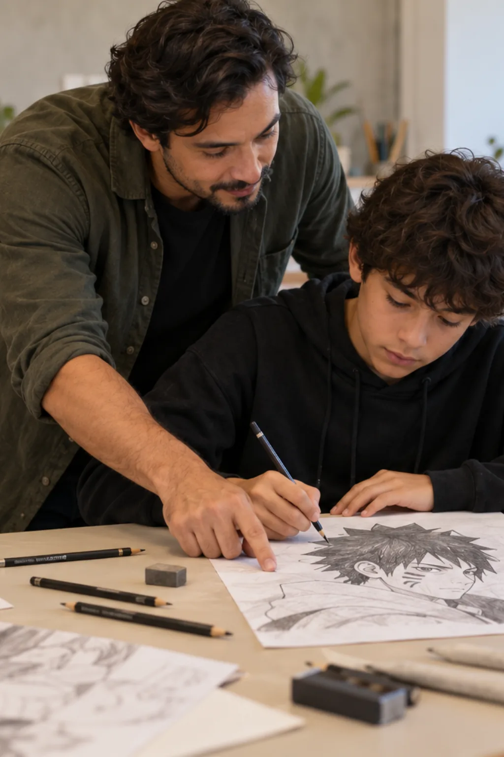desenhos do Kawaki para colorir — exemplo criado na Desenhos pra Colorir