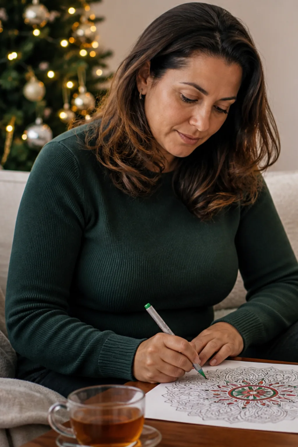 desenhos de natal para adultos - 1