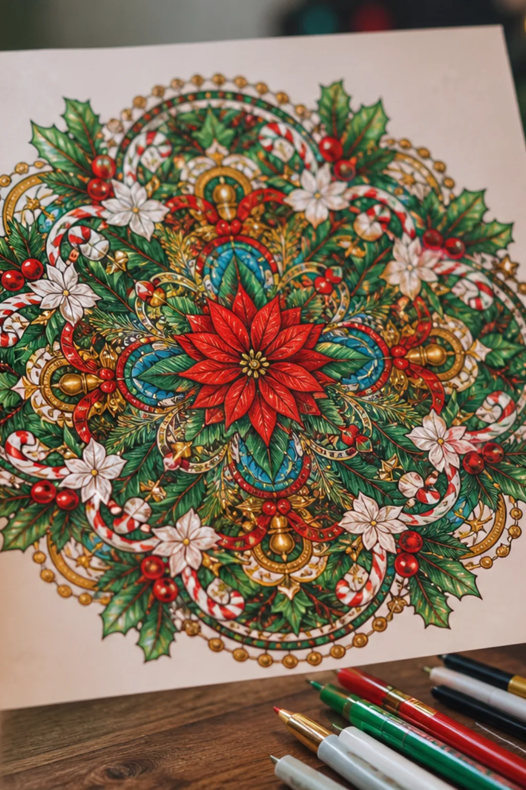 desenhos de natal para adultos - 2
