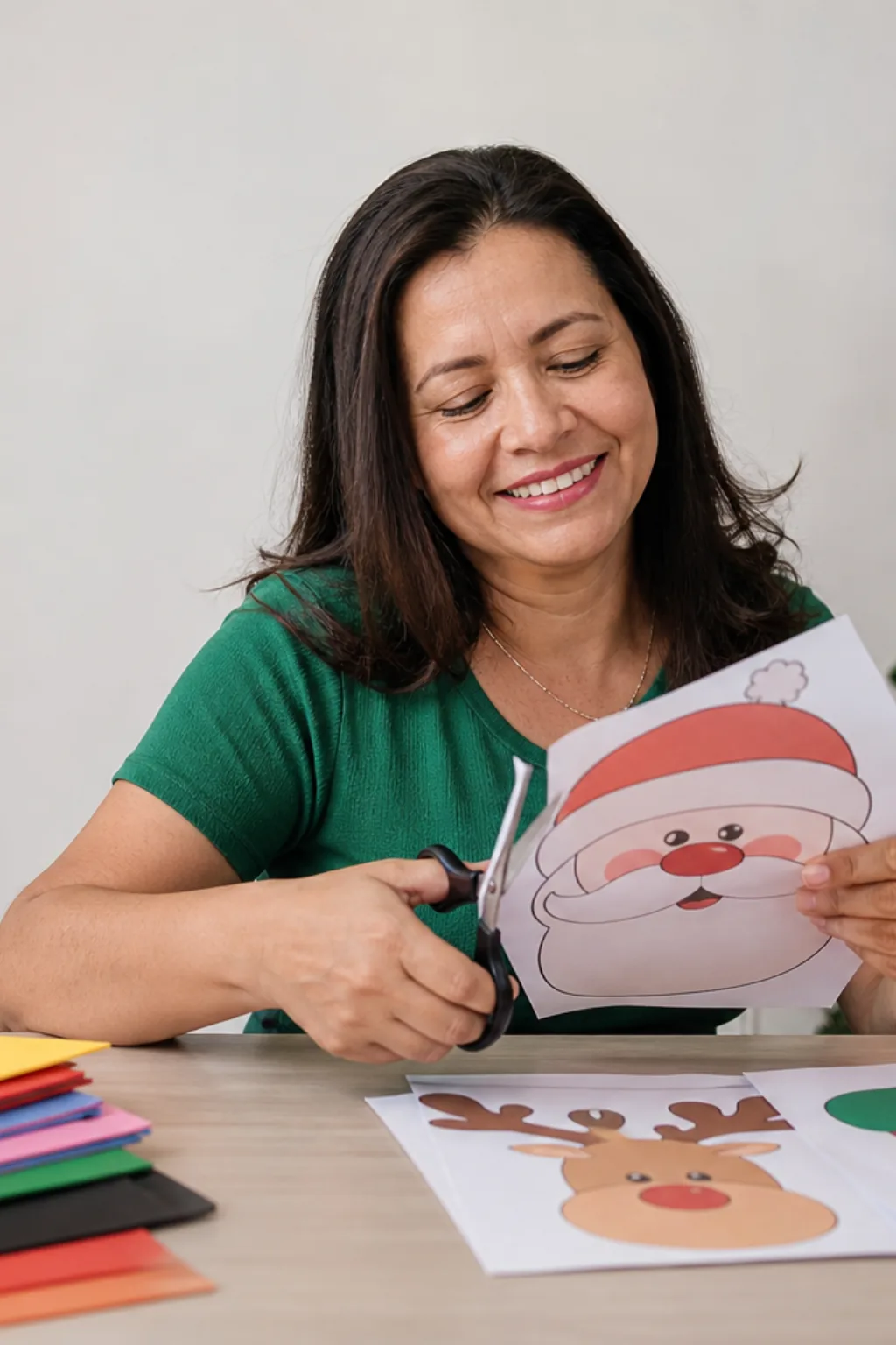 desenhos de natal para EVA - 1