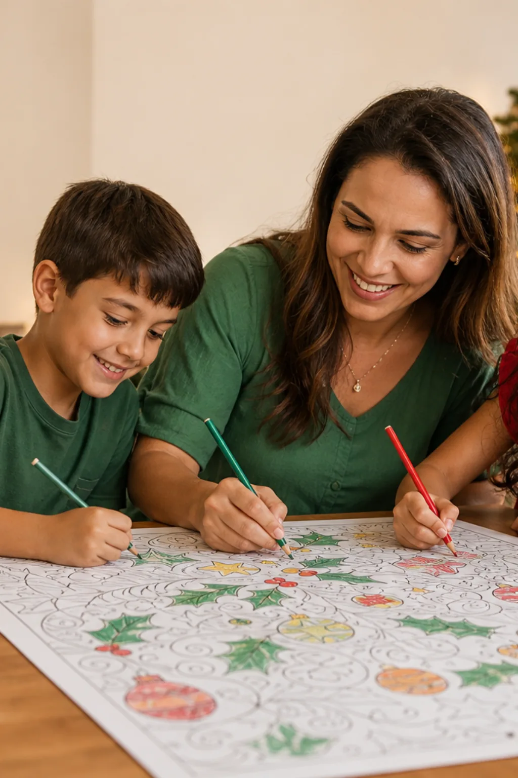 desenhos de feliz natal para colorir - 1