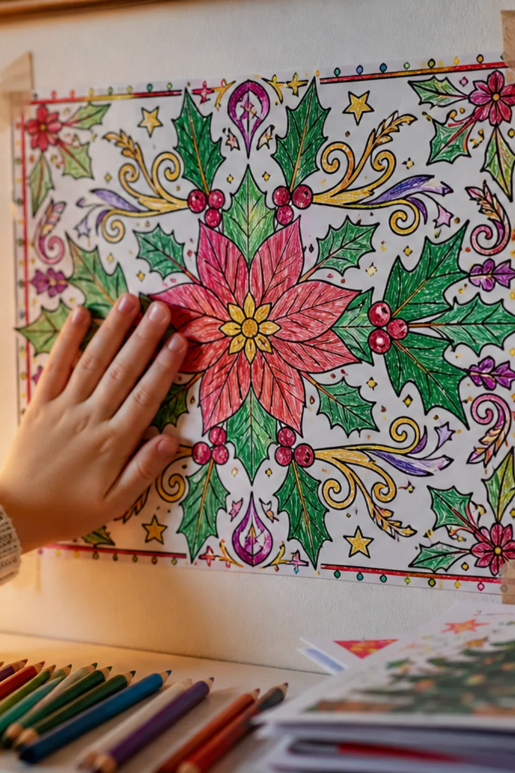 desenhos de feliz natal para colorir - 2