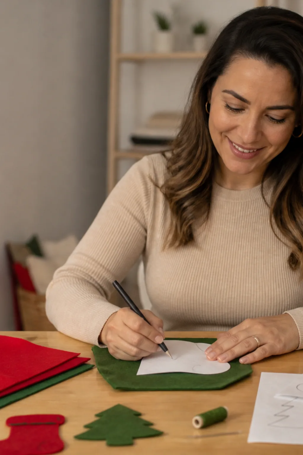 desenhos de natal para feltro - 1