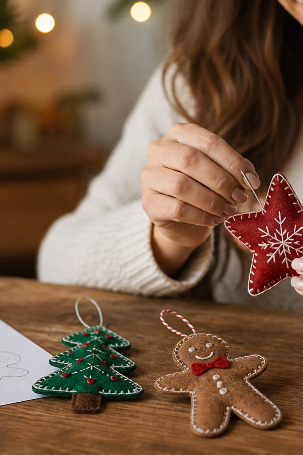 desenhos de natal para feltro - 2