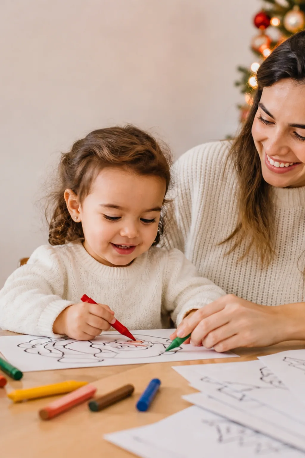 desenhos infantis de natal para colorir - 1