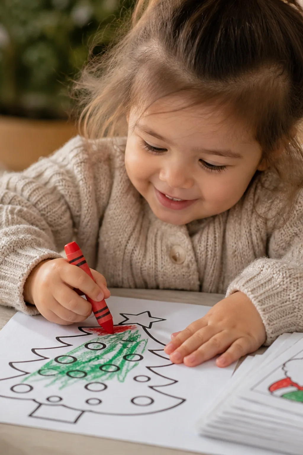desenhos infantis de natal para colorir - 2