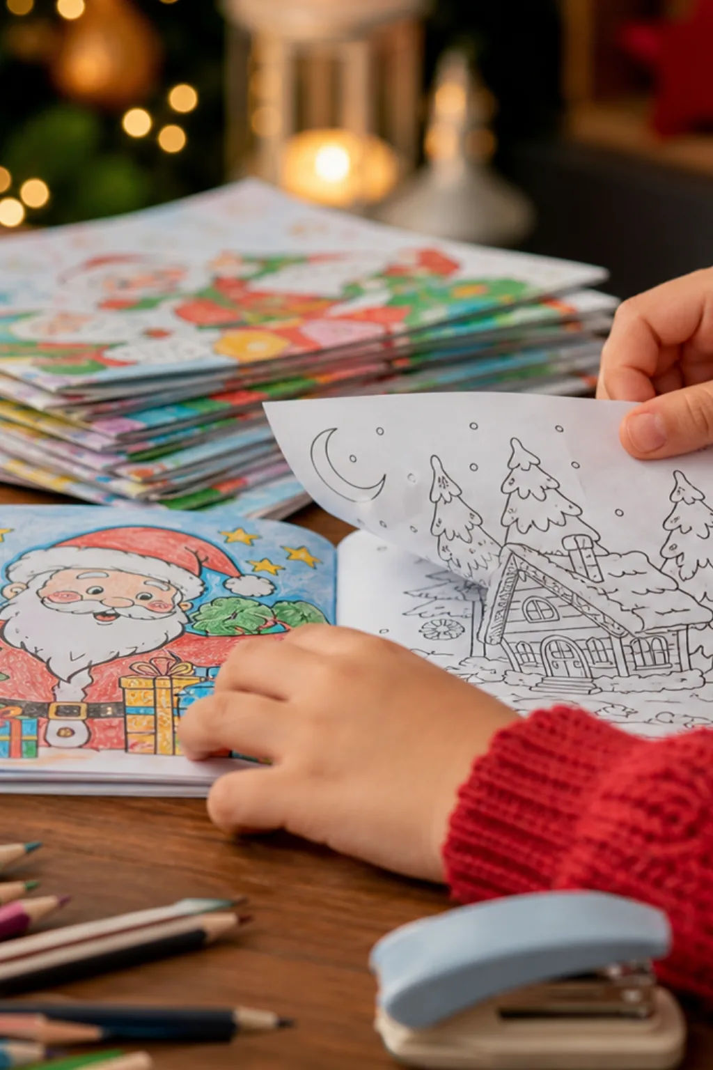 livrinhos de natal para colorir - 2