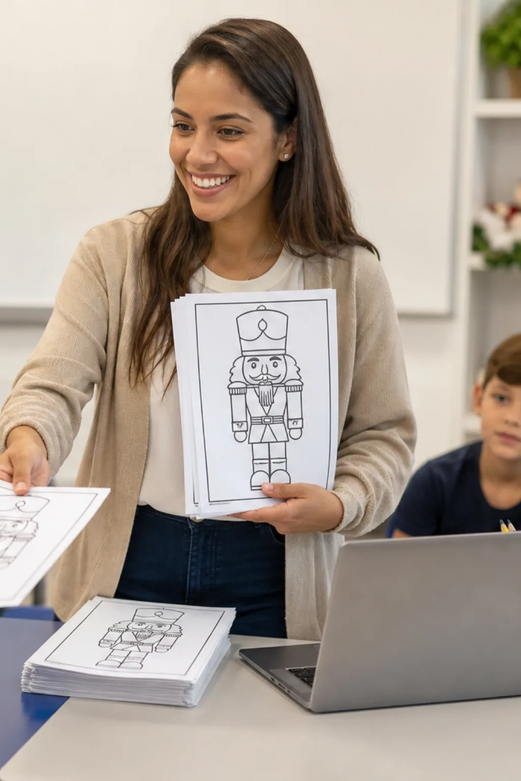 desenhos do quebra-nozes para colorir - 1