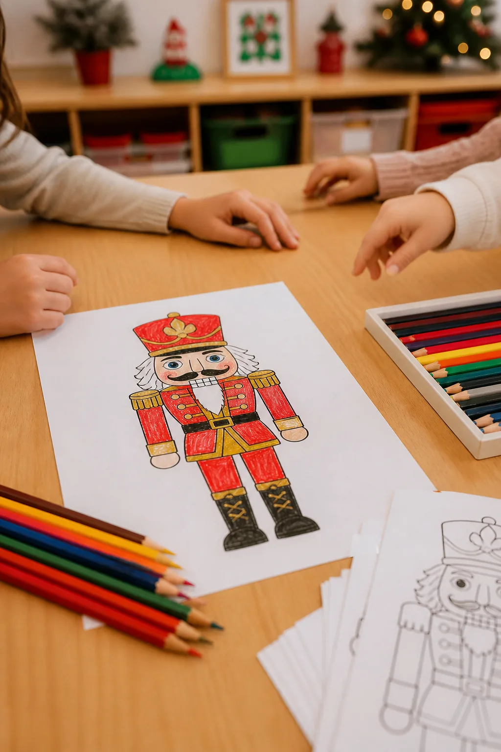 desenhos do quebra-nozes para colorir - 2
