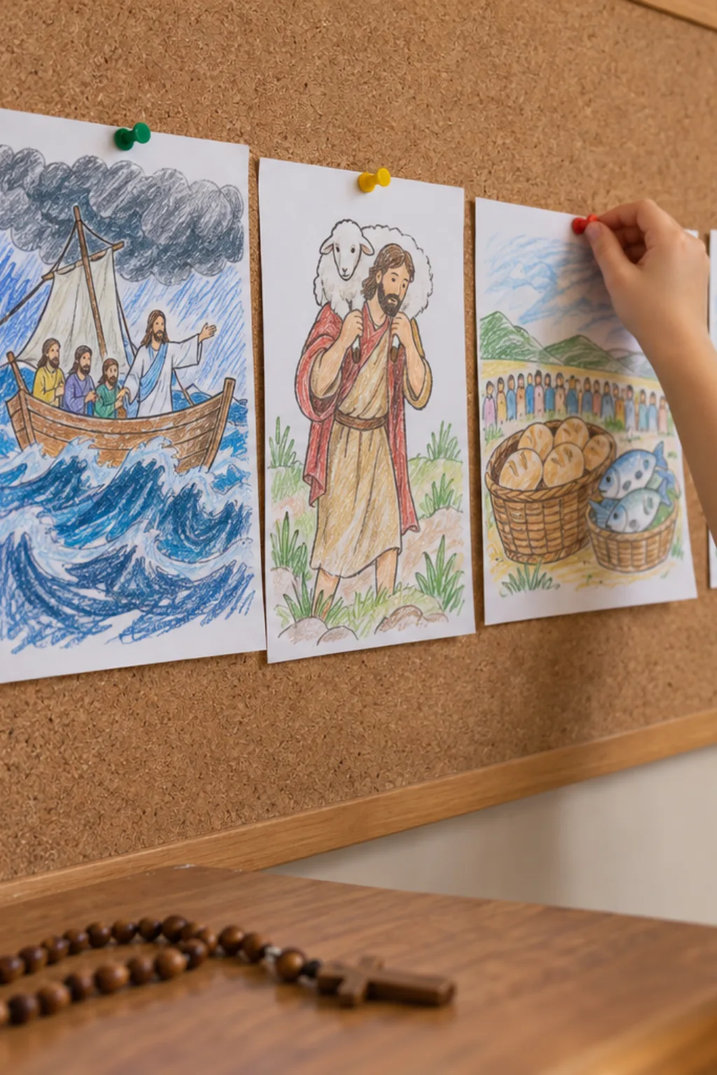 Desenhos do Novo Testamento para Colorir - Depois