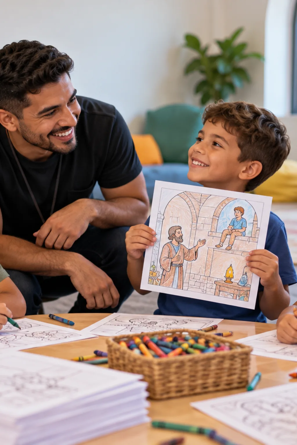 desenhos de Êutico para colorir — exemplo criado na Desenhos pra Colorir