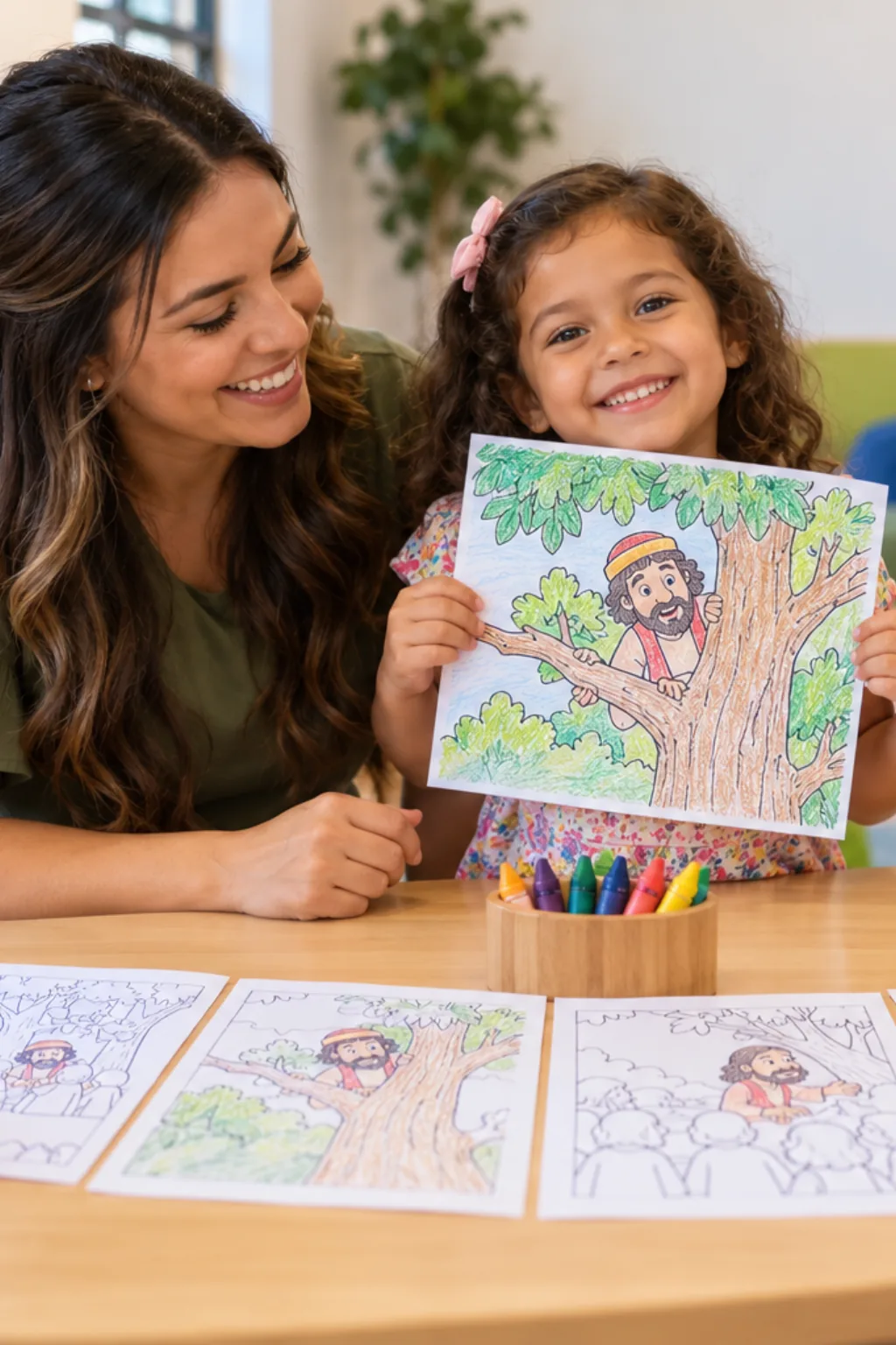 desenhos de Zaqueu para colorir — exemplo criado na Desenhos pra Colorir