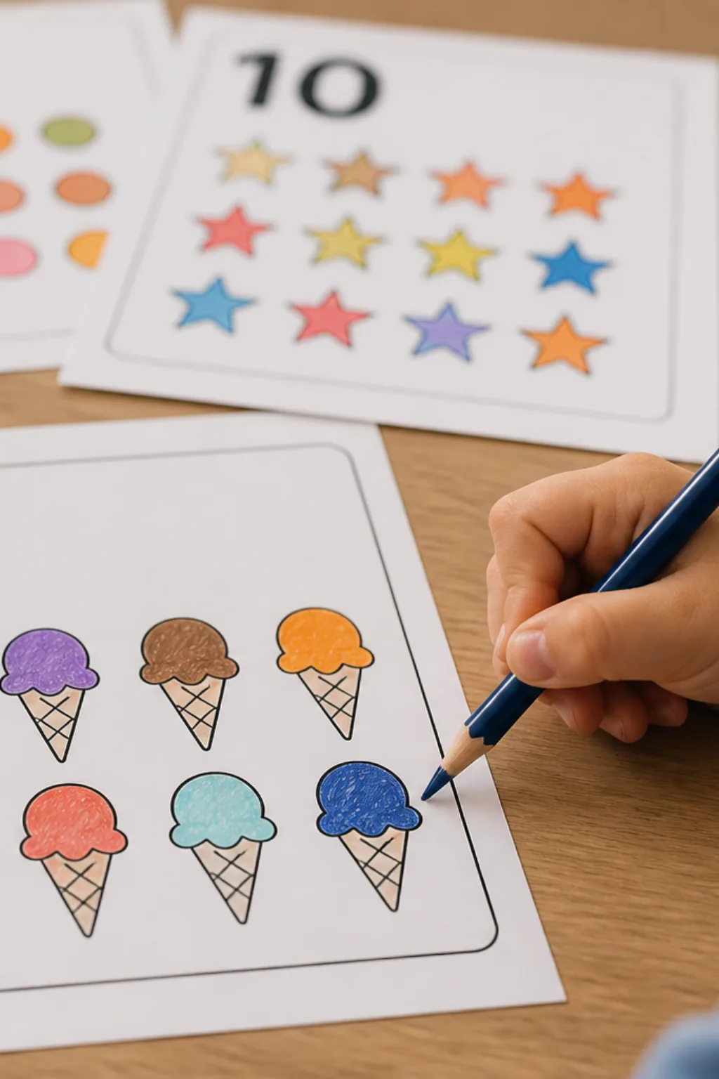 desenhos do número 10 para colorir - 2