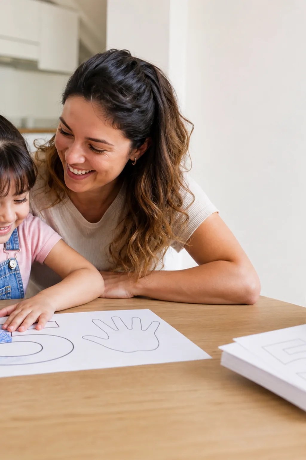 desenhos do número 5 para colorir — exemplo criado na Desenhos pra Colorir