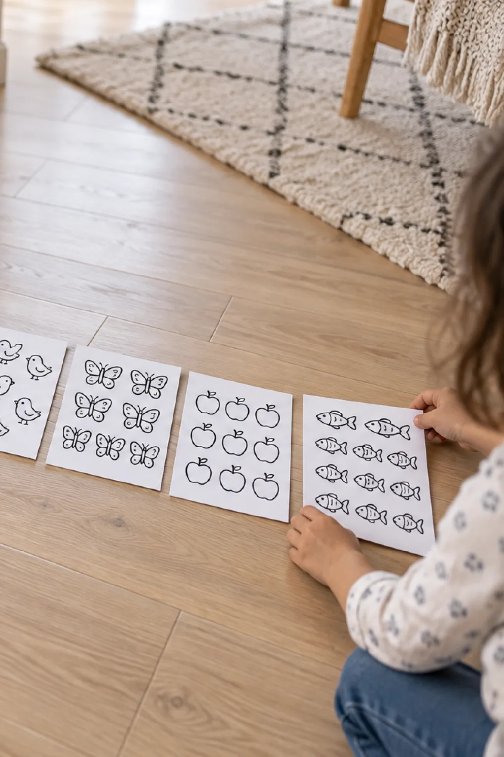 Desenhos de Números de 1 a 10 para Colorir - Depois