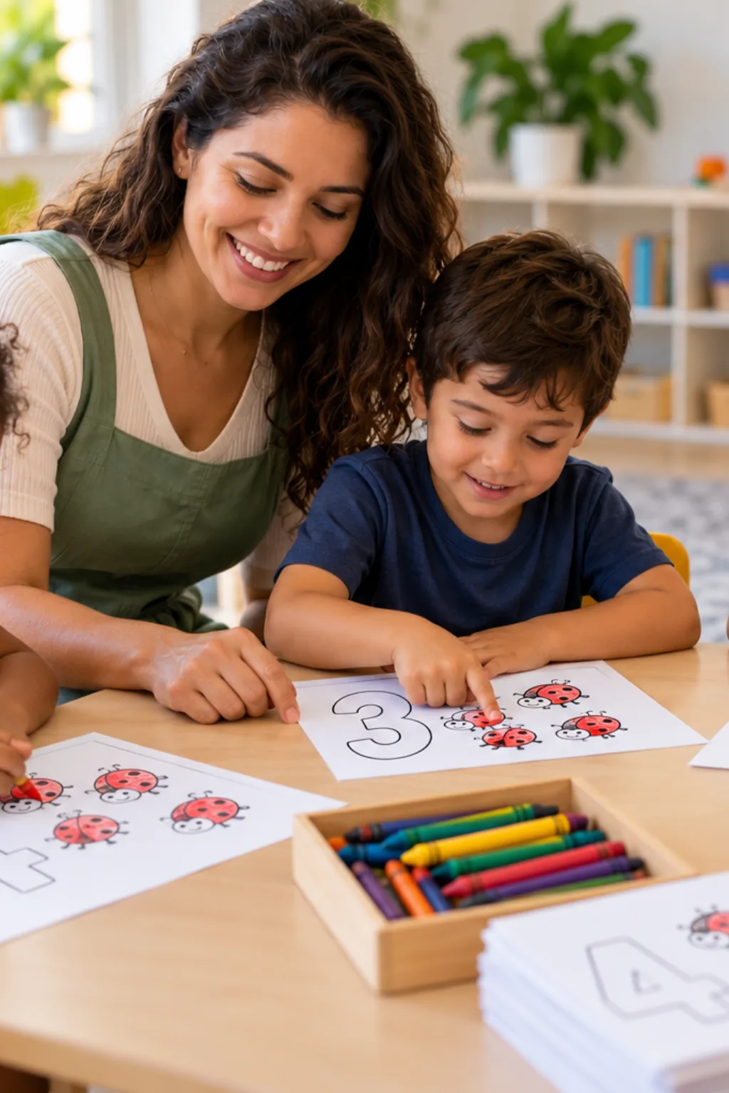 desenhos de números de 1 a 20 para colorir — exemplo criado na Desenhos pra Colorir