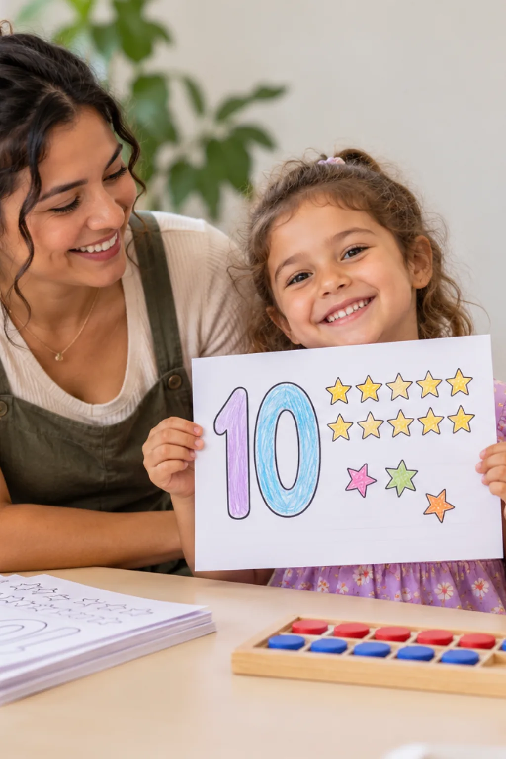 desenhos de números de 11 a 20 para colorir — exemplo criado na Desenhos pra Colorir