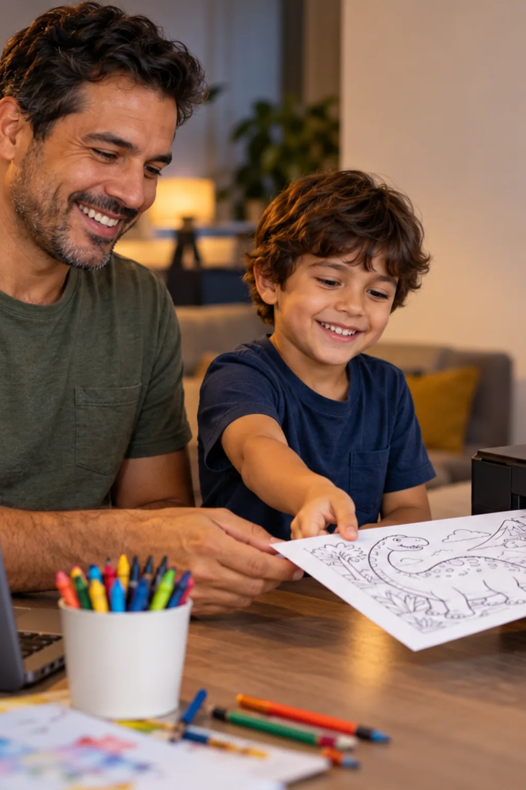 desenhos do número 14 para colorir — exemplo criado na Desenhos pra Colorir