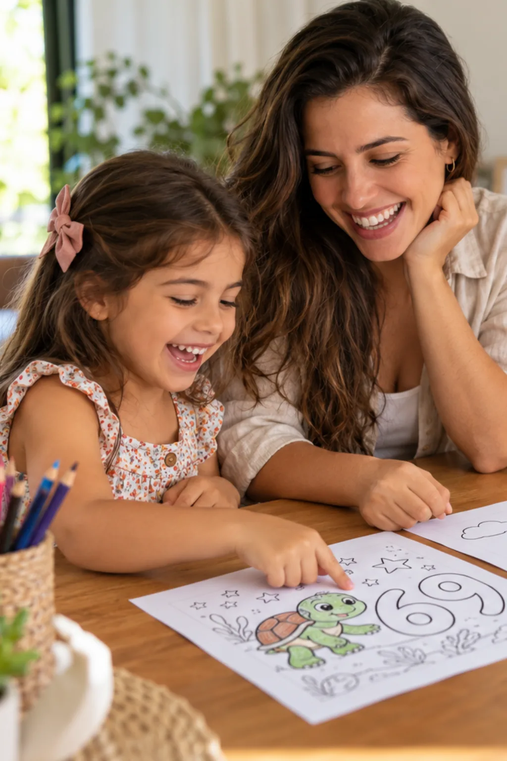 desenhos do número 69 para colorir — exemplo criado na Desenhos pra Colorir