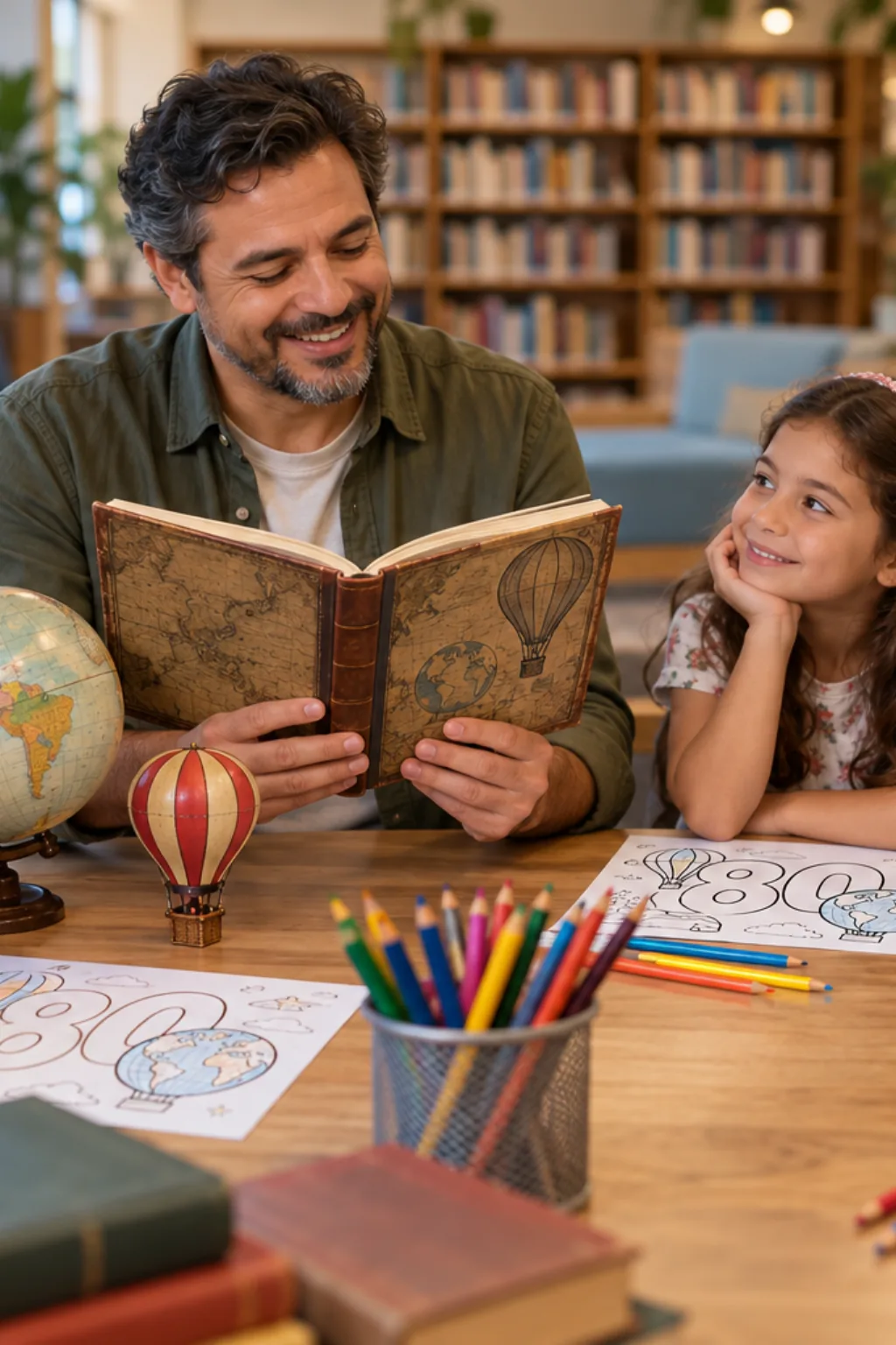 desenhos do número 80 para colorir — exemplo criado na Desenhos pra Colorir