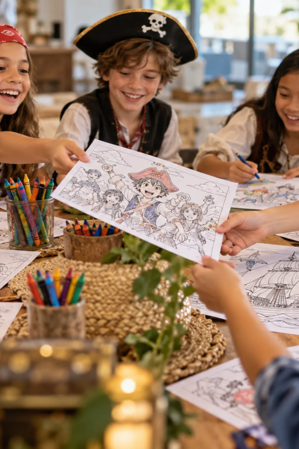Desenhos do One Piece para Colorir - Depois